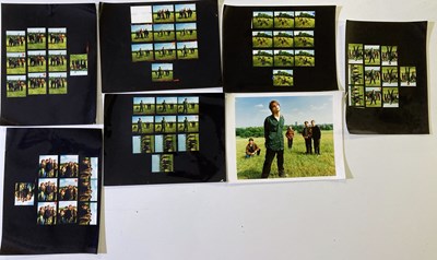 Lot 407 - THE CHARLATANS COLLECTION - PHOTO CONTACT SHEETS.