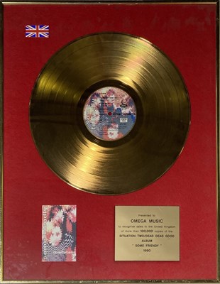 Lot 413 - THE CHARLATANS COLLECTION - SOME FRIENDLY AWARD.