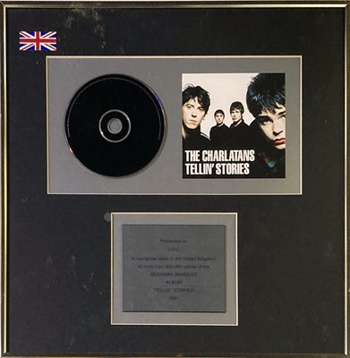 Lot 417 - THE CHARLATANS COLLECTION - TELLIN' STORIES AWARD.