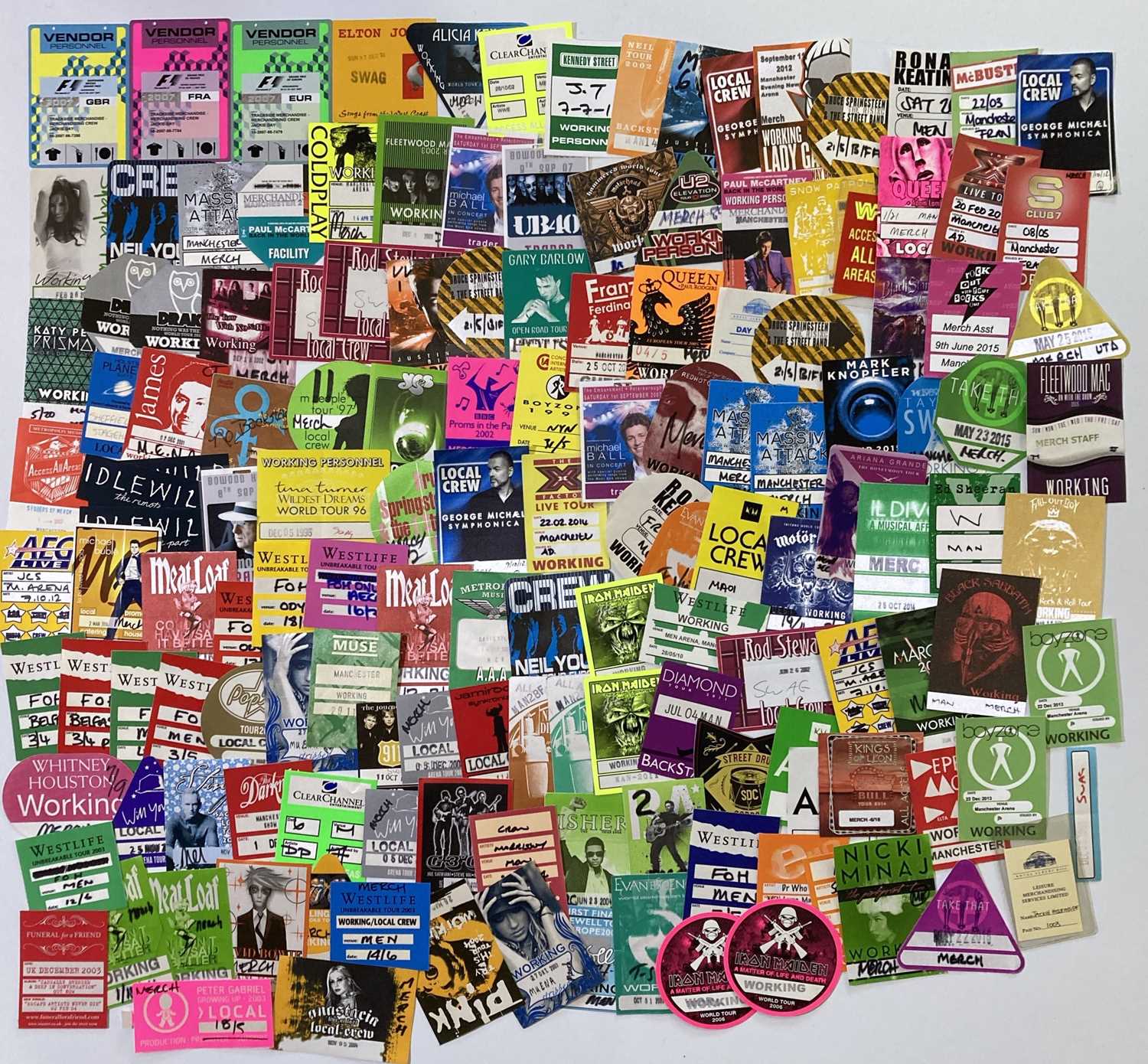 Lot 77 BACKSTAGE CREW PASSES