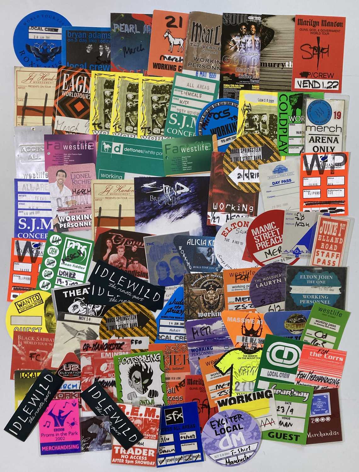 Lot 80 BACKSTAGE CREW PASSES