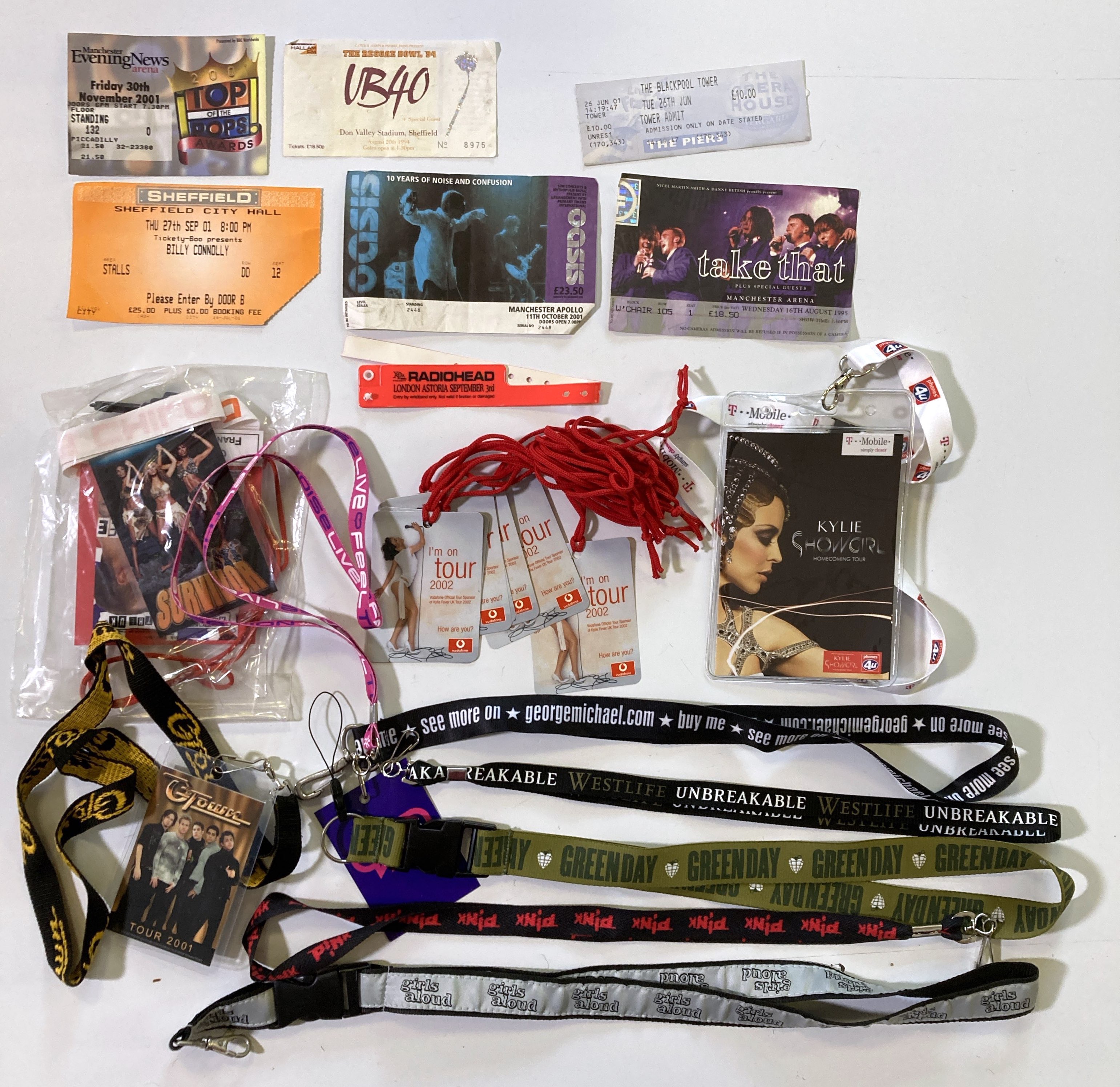 Lot 80 BACKSTAGE CREW PASSES Lot 80 BACKSTAGE CREW PASSES