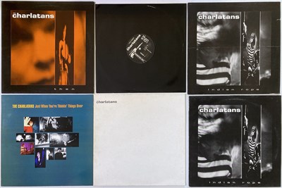 Lot 423 - THE CHARLATANS COLLECTION - LP AND 12" ARCHIVE.