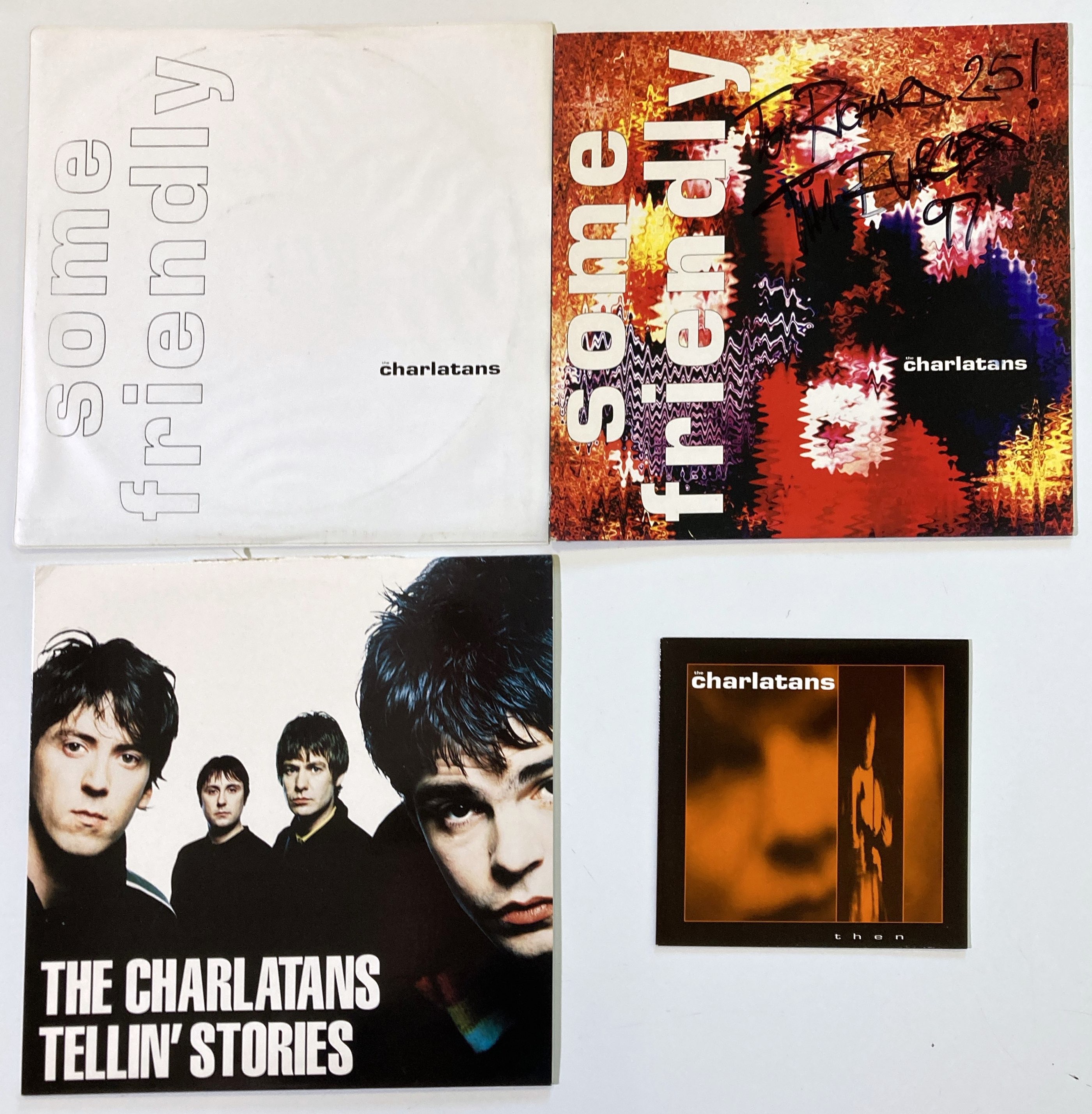 Lot 423 - THE CHARLATANS COLLECTION - LP AND 12