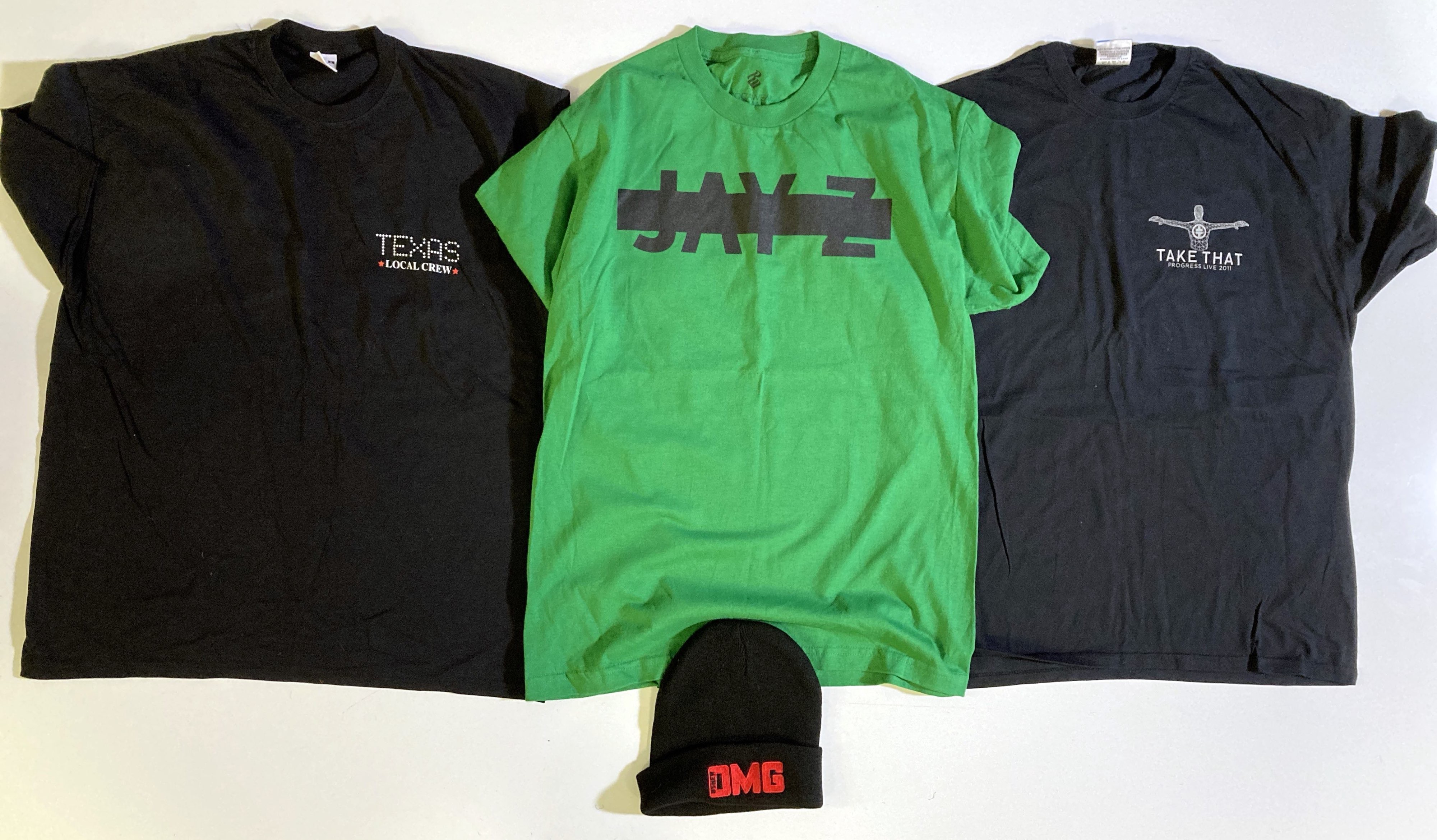 Lot 42 - POP/ROCK T-SHIRTS.