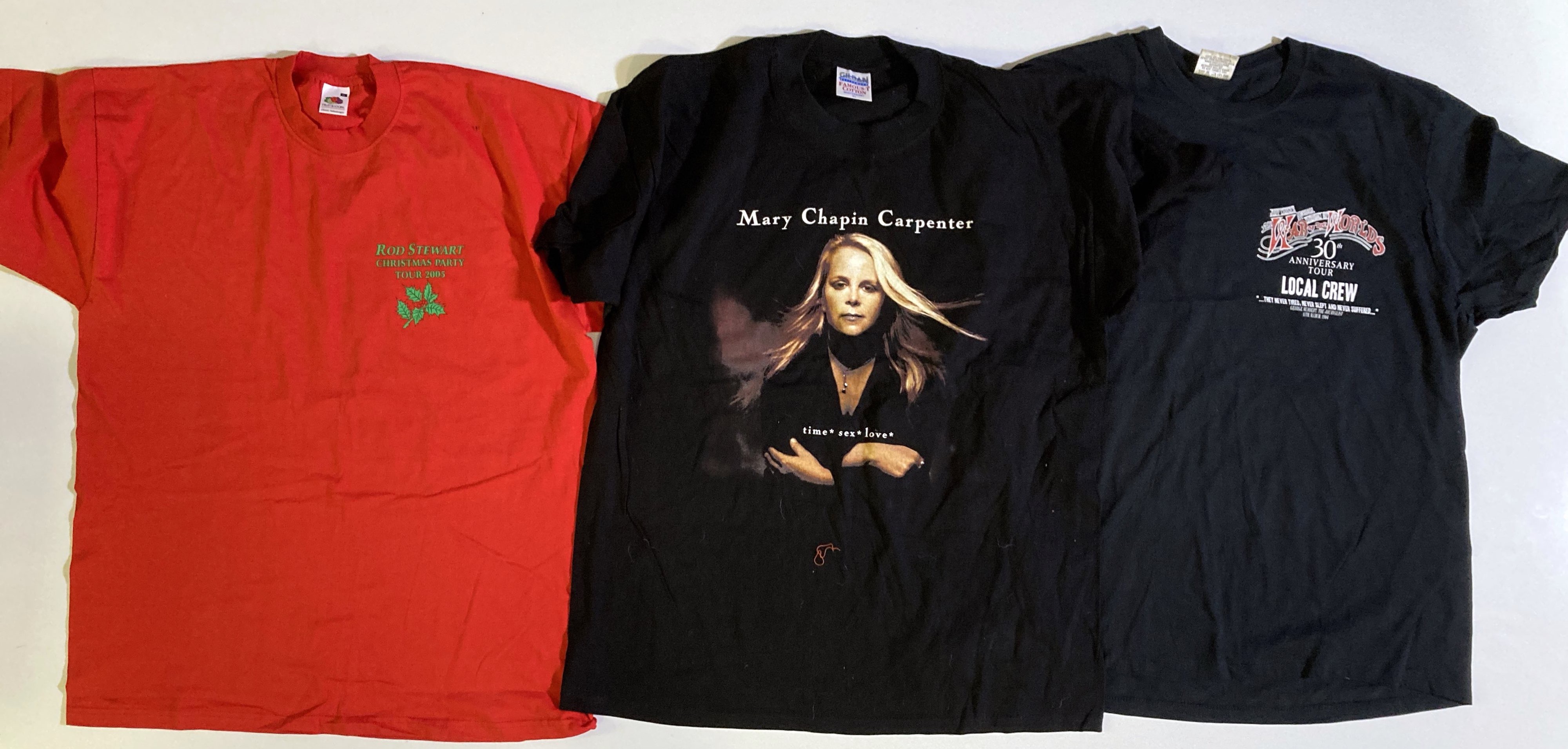 Lot 42 - POP/ROCK T-SHIRTS.