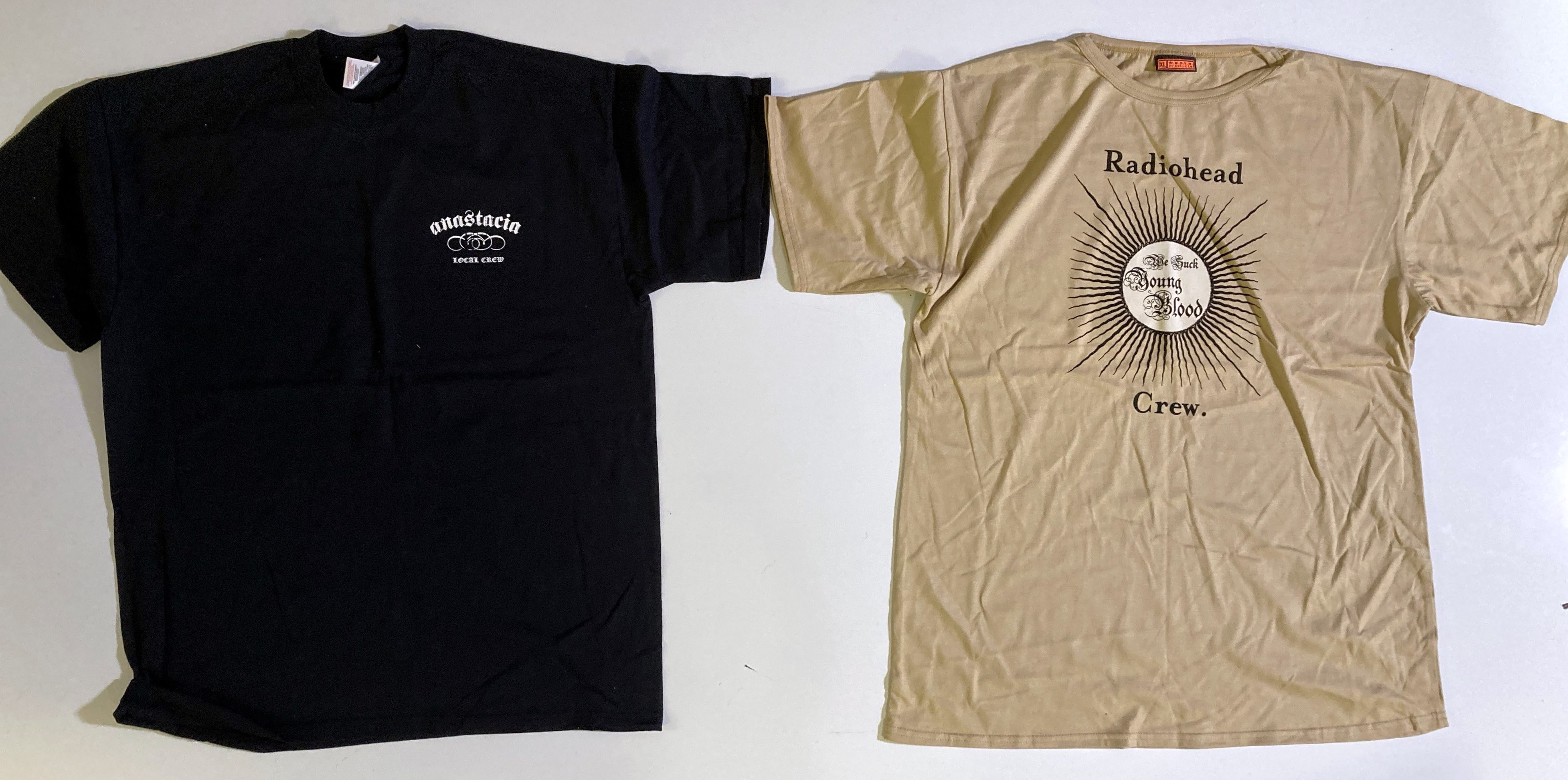 Lot 54 ROCK/INDIE TSHIRTS.