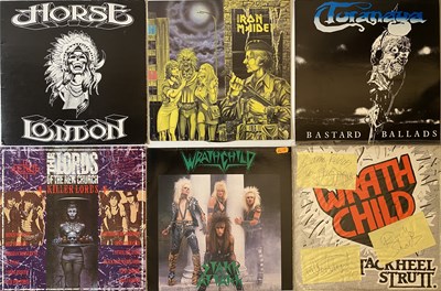 Lot 1007 - METAL/ HEAVY/ GOTH - ROCK LPs/ 12"