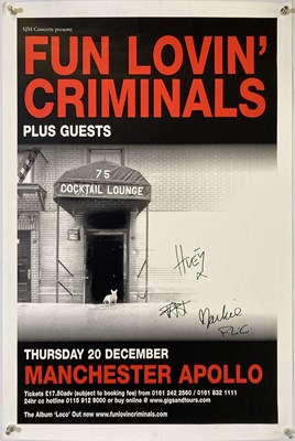 Lot 165 - SIGNED POP POSTERS.