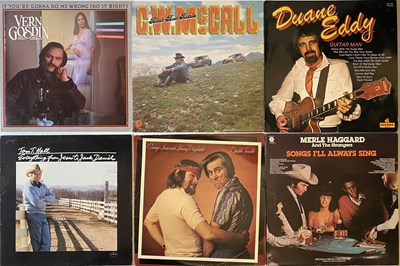 Lot 855 - LP COLLECTION 'COUNTRY' ALBUMS AND SINGLES