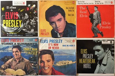 Lot 1020 - ELVIS PRESLEY - OVERSEAS 7" EP RARITIES