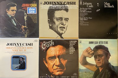 Lot 856 - JOHNNY CASH LP COLLECTION