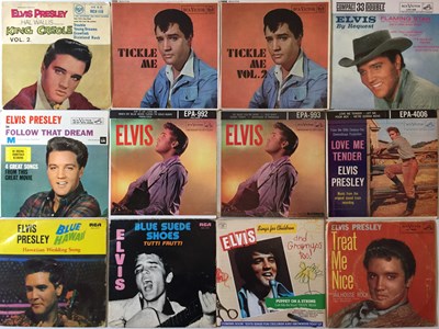 Lot 1021 - ELVIS PRESLEY - UK/ OVERSEAS 7" EPS