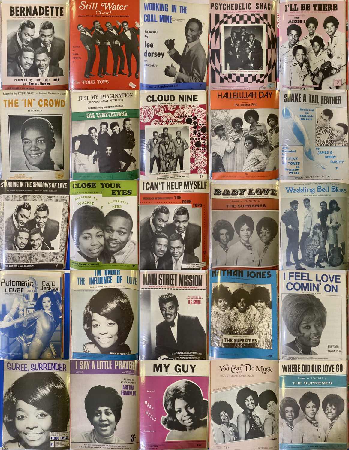 Lot 37 SHEET MUSIC ARCHIVE SOUL.