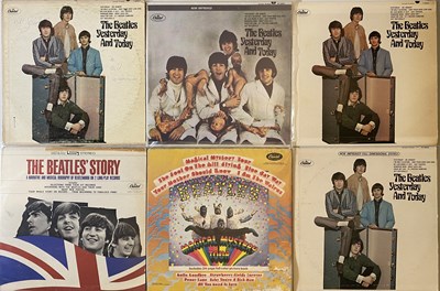 Lot 1040 - THE BEATLES - OVERSEAS LPs