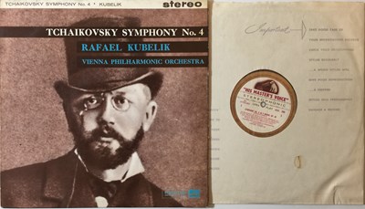 Lot 884 - RAFAEL KUBELIK - TCHAIKOVSKY SYMPHONY NO. 4 LP (ORIGINAL UK STEREO EDITION - HMV ASD 398)