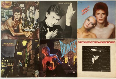 Lot 769 - DAVID BOWIE - LP (WITH 12") COLLECTION