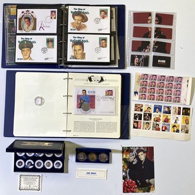 Lot 277 - ELVIS PRESLEY - COLLECTABLES INC SILVER COINS.