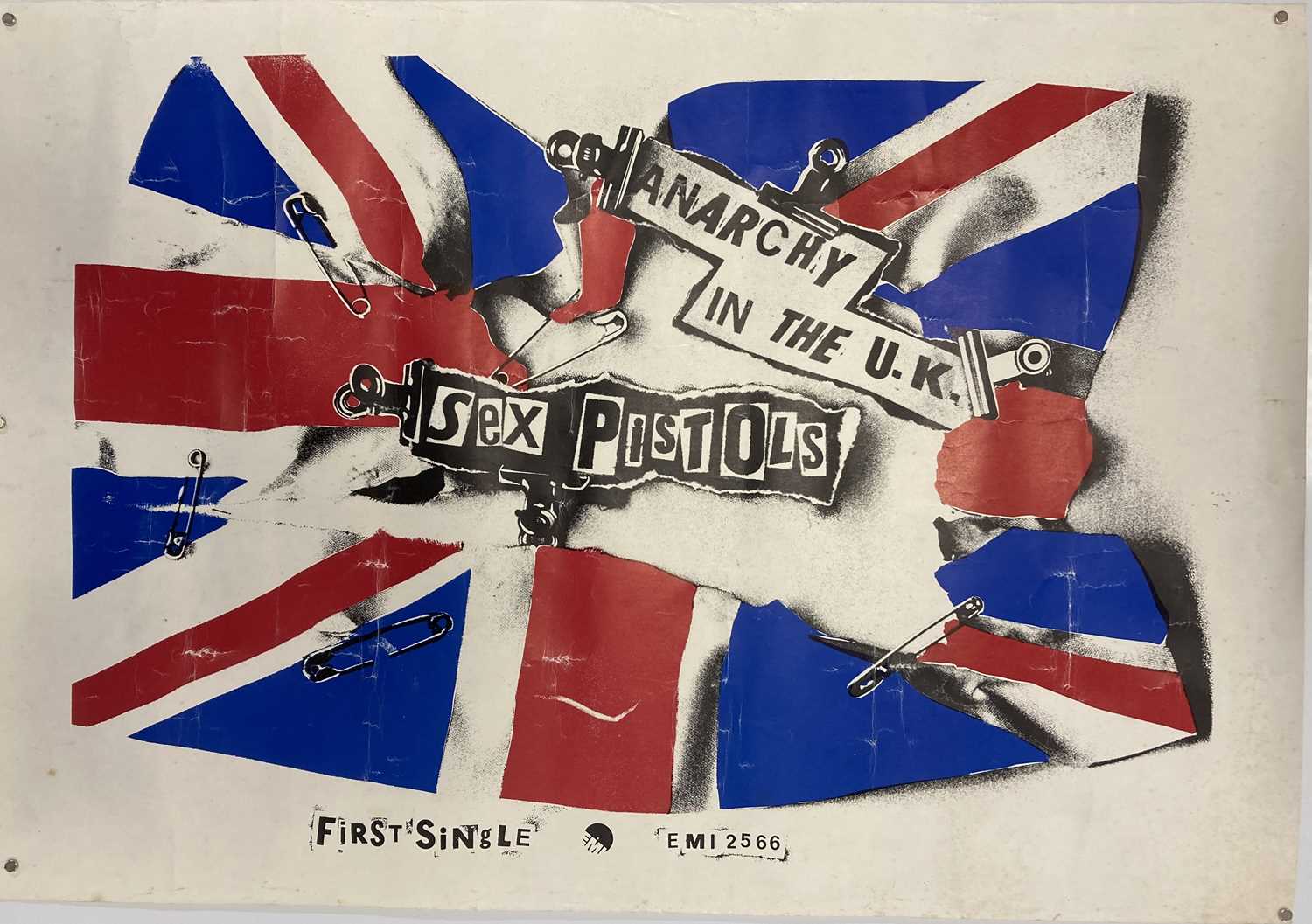 Lot 381 Sex Pistols Anarchy Poster 