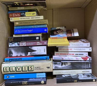 Lot 283 - ELVIS - BOOK COLLECTION.