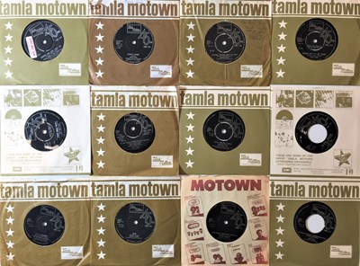 Lot 1138 - TAMLA MOTOWN - UK 7" COLLECTION (BLACK LABELS)