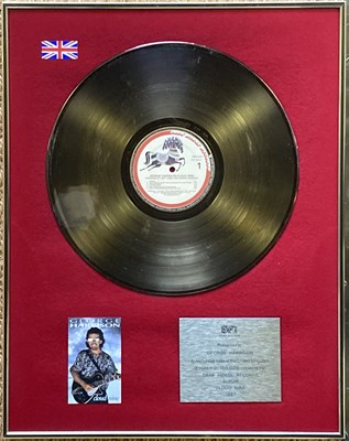 Lot 550 - GEORGE HARRISON CLOUD NINE BPI AWARD