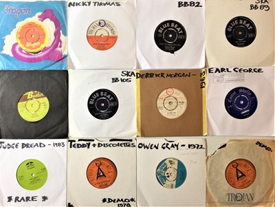 Lot 1143 - REGGAE - 7" COLLECTION (ROOTS/ROCKSTEADY/DUB)