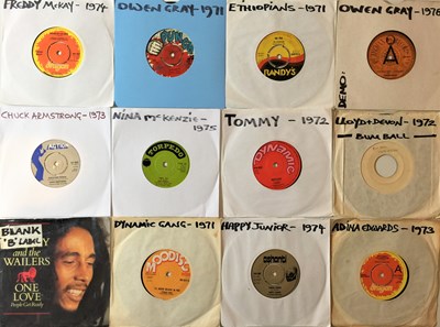Lot 1143 - REGGAE - 7" COLLECTION (ROOTS/ROCKSTEADY/DUB)