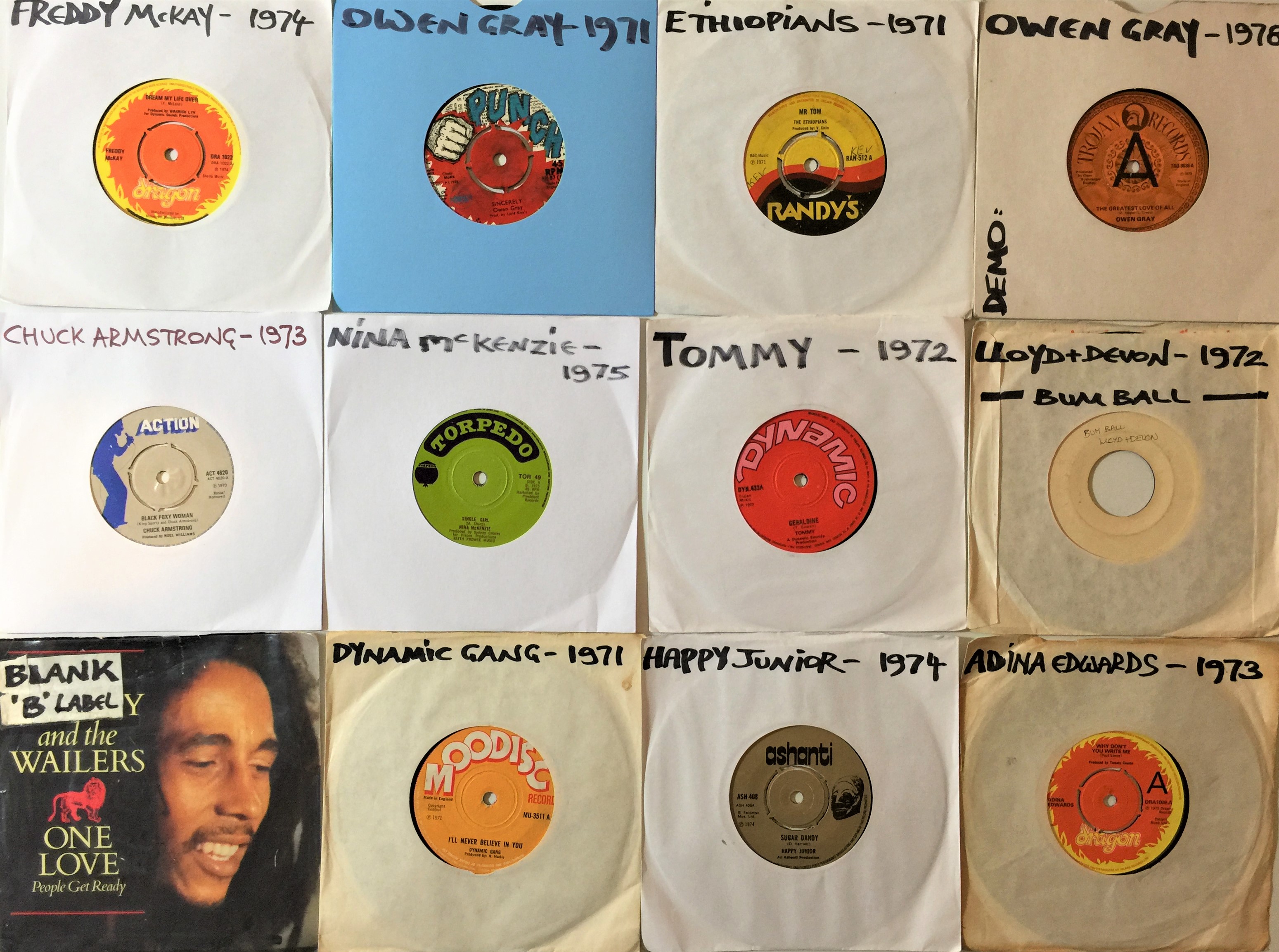 Lot 1143 - REGGAE - 7" COLLECTION