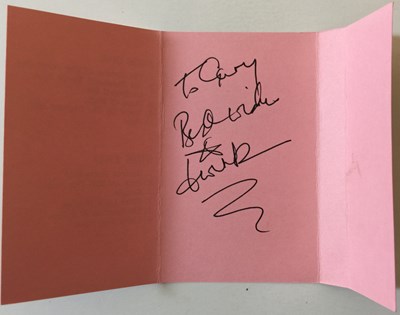 Lot 1172 - TWINK - SIGNED CASSETTES