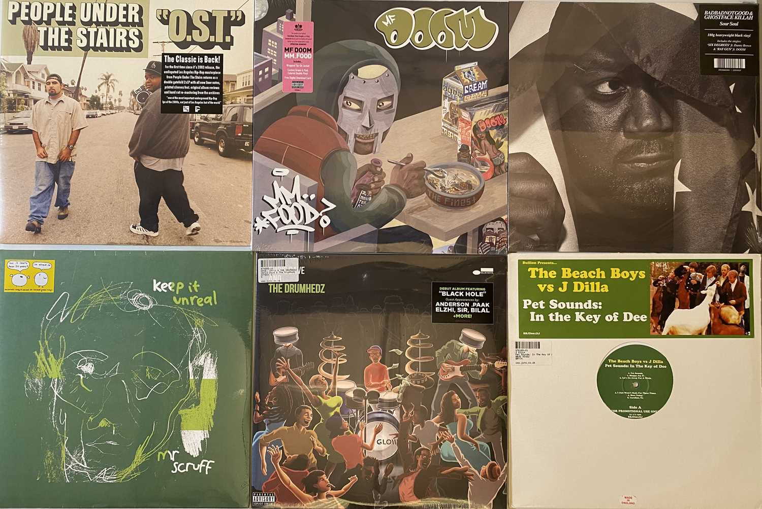 Lot 1157 - HIP HOP - LPs/1`2" COLLECTION (WITH RARITIES)