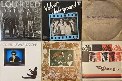 Lot 375 - LOU REED/THE VELVET UNDERGROUND - LP COLLECTION