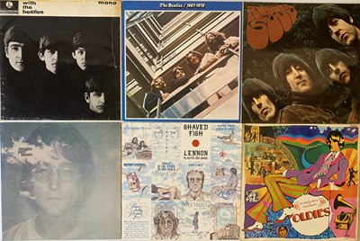 Lot 1311 - THE BEATLES/RELATED/ROCK & POP - LPs/7" PLUS MEMORABILIA