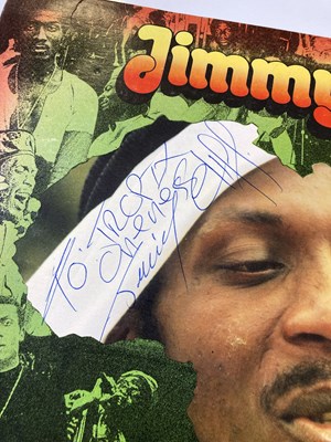 Lot 321 - AUTOGRAPHS - AL GREEN / JIMMY CLIFF.