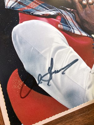 Lot 321 - AUTOGRAPHS - AL GREEN / JIMMY CLIFF.