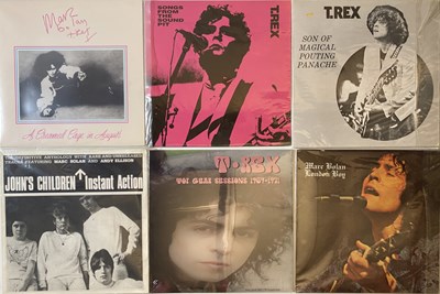 Lot 371 - T.REX & RELATED -PRIVATELY RELEASED LP'S