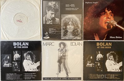 Lot 371 - T.REX & RELATED -PRIVATELY RELEASED LP'S