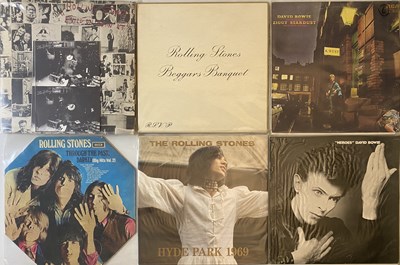 Lot 613 - STONES/ BOWIE/ WHO - LP PACK