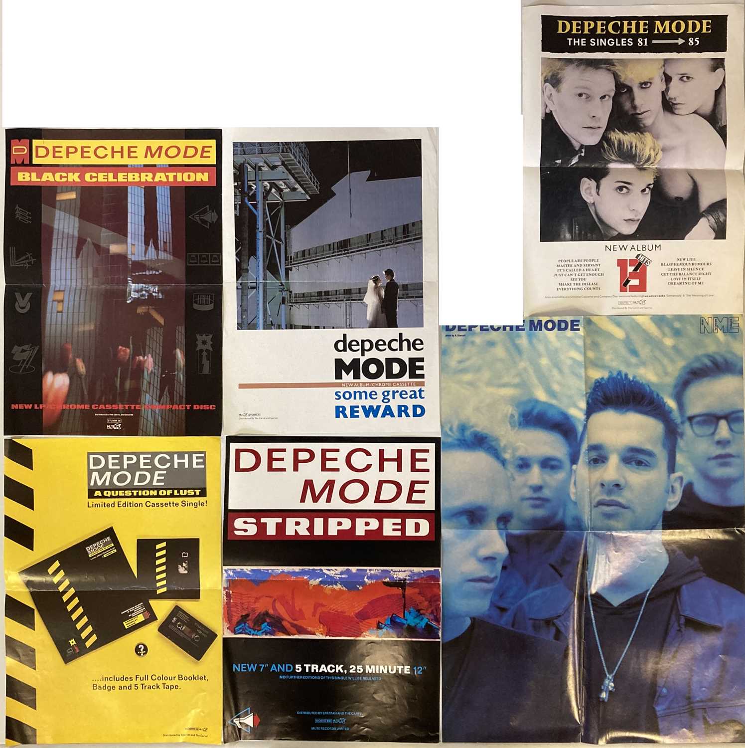 Lot 149 - DEPECHE MODE POSTERS