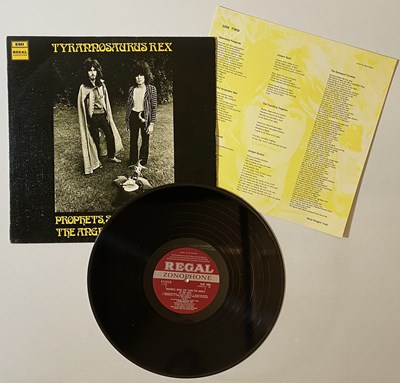 Lot 372 - TYRANNOSAURUS REX - ORIGINAL UK REGAL ZONOPHONE LPs