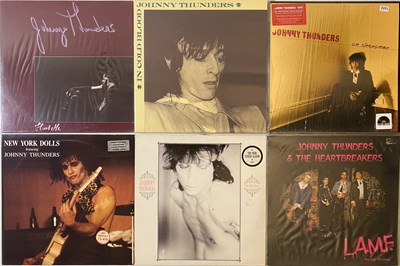 Lot 377 - JOHNNY THUNDERS/NEW YORK DOLLS - LP COLLECTION