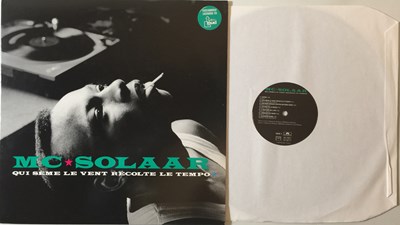 Lot 617 - MC SOLAAR - QUI SEME LE VENT RECOLTE LE TEMPO LP (FRENCH OG - 511 133-1)