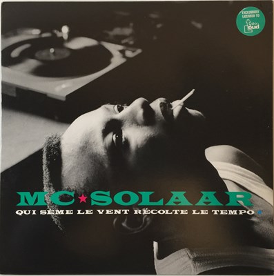 Lot 617 - MC SOLAAR - QUI SEME LE VENT RECOLTE LE TEMPO LP (FRENCH OG - 511 133-1)