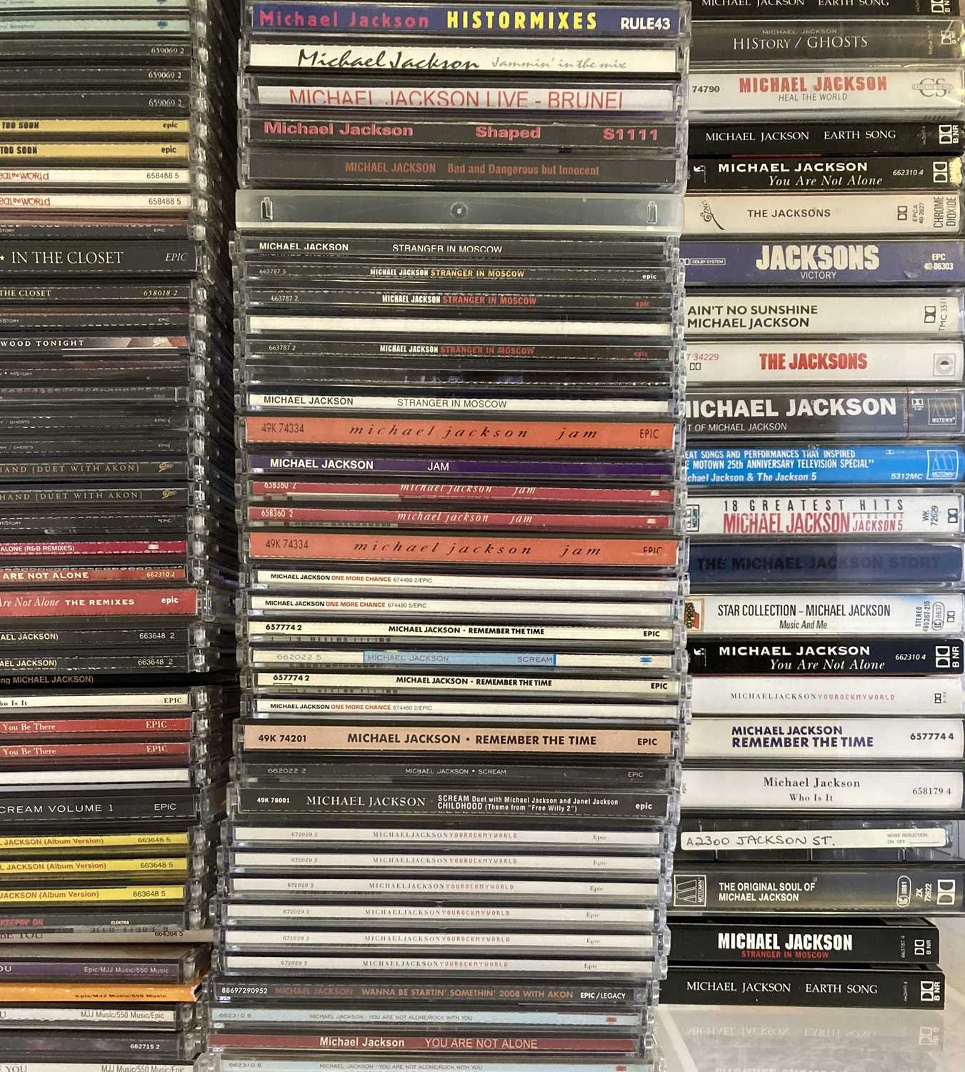 Lot 364 - MICHAEL JACKSON CD COLLECTION