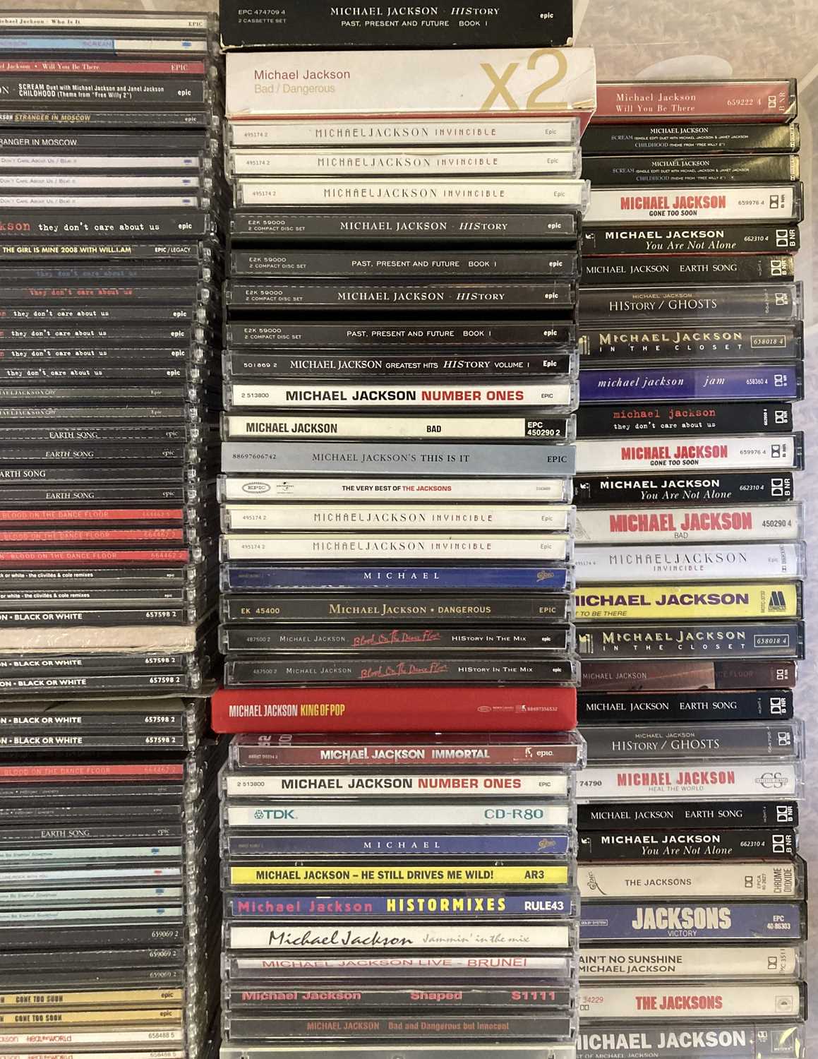 Lot 364 - MICHAEL JACKSON CD COLLECTION