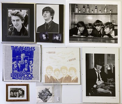 Lot 183 - THE BEATLES PHOTOGRAPHS AND MEMORABILIA.