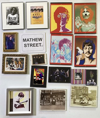 Lot 186 - THE BEATLES & RELATED POSTERS, PRINTS & PHOTOS.