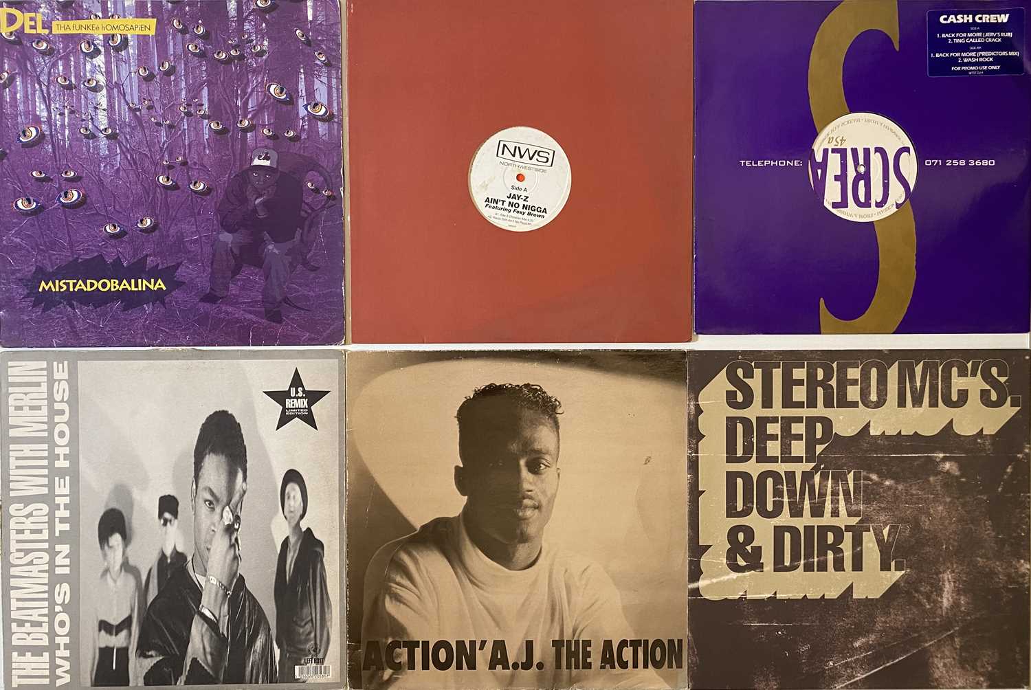 Lot 17 - HIP HOP - 12" COLLECTION (PLUS LPs)