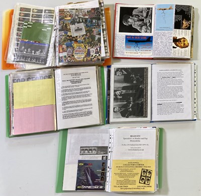 Lot 140 - THE BEATLES SCRAPBOOKS.