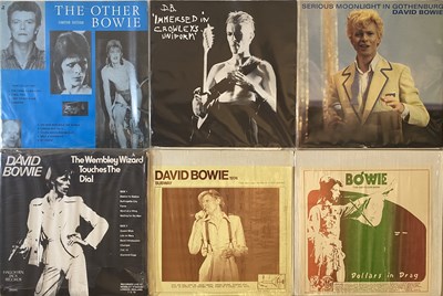Lot 302 - DAVID BOWIE - PRIVATE FAN RELEASE LPs